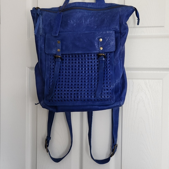 Nico Bossi leather backpack purse - Picture 3 of 3